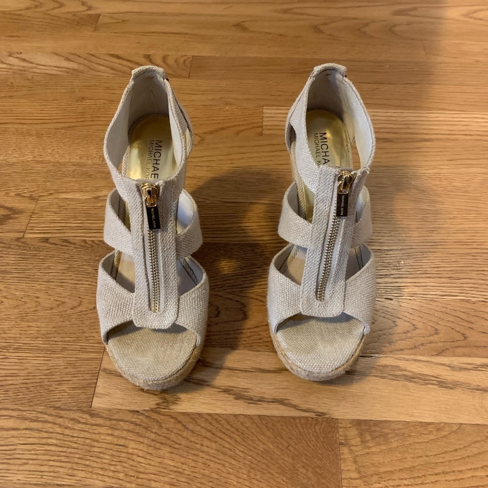 Michael Kors Beige Sandals